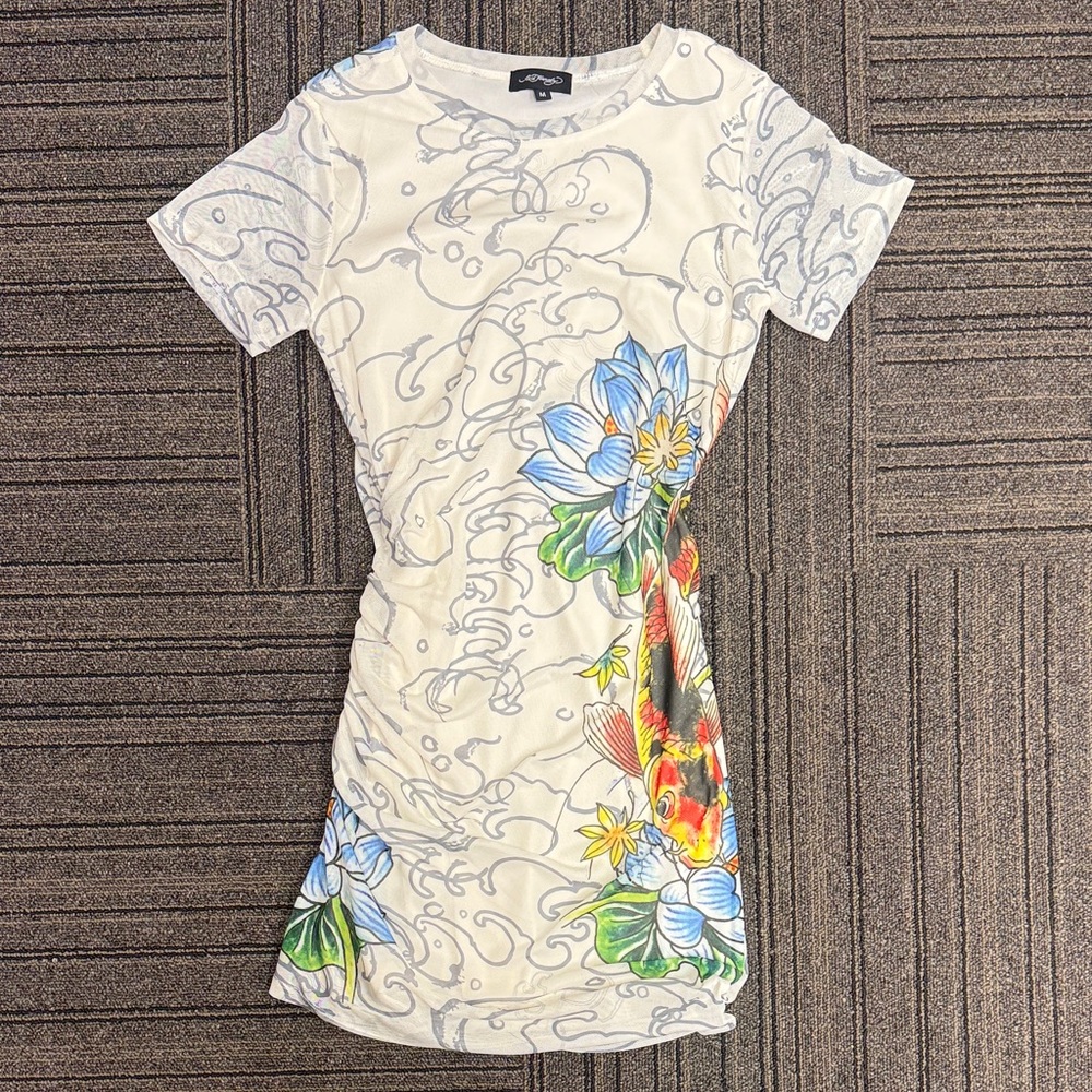 Ed Hardy Koi Fish Dress